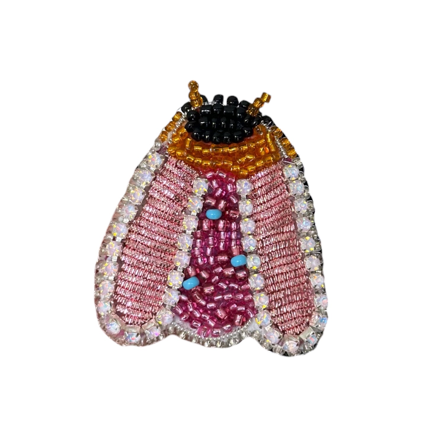 Pink Flutter Brooch