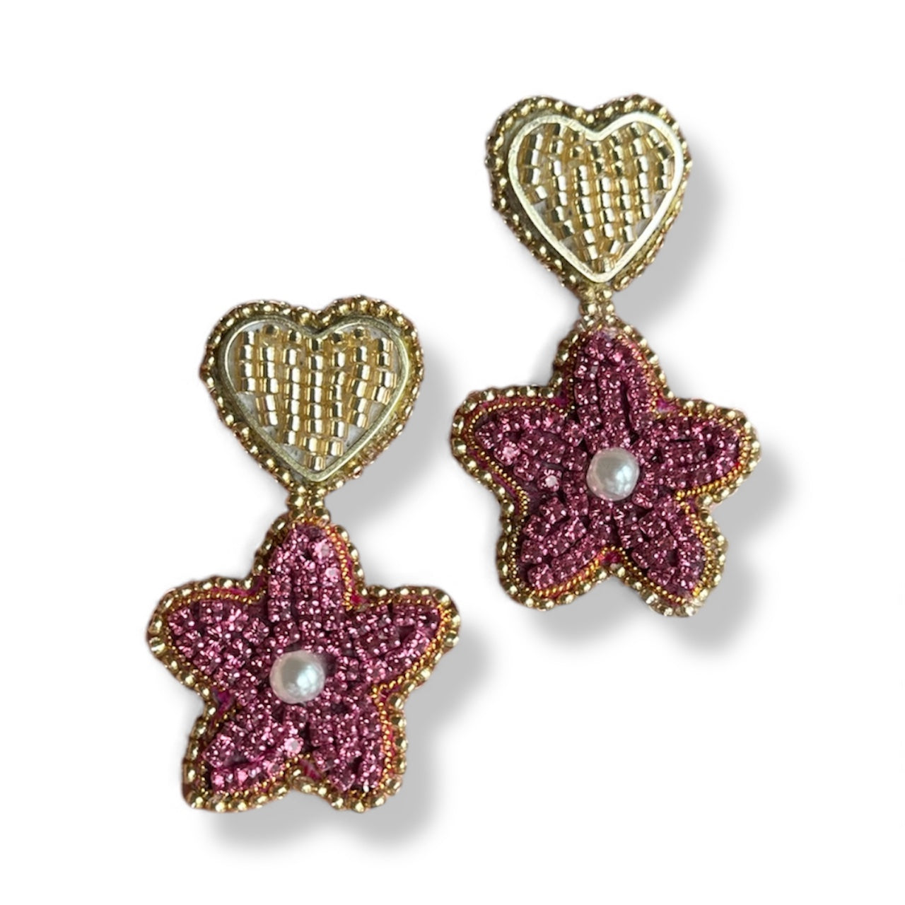Rosy Charm Heart