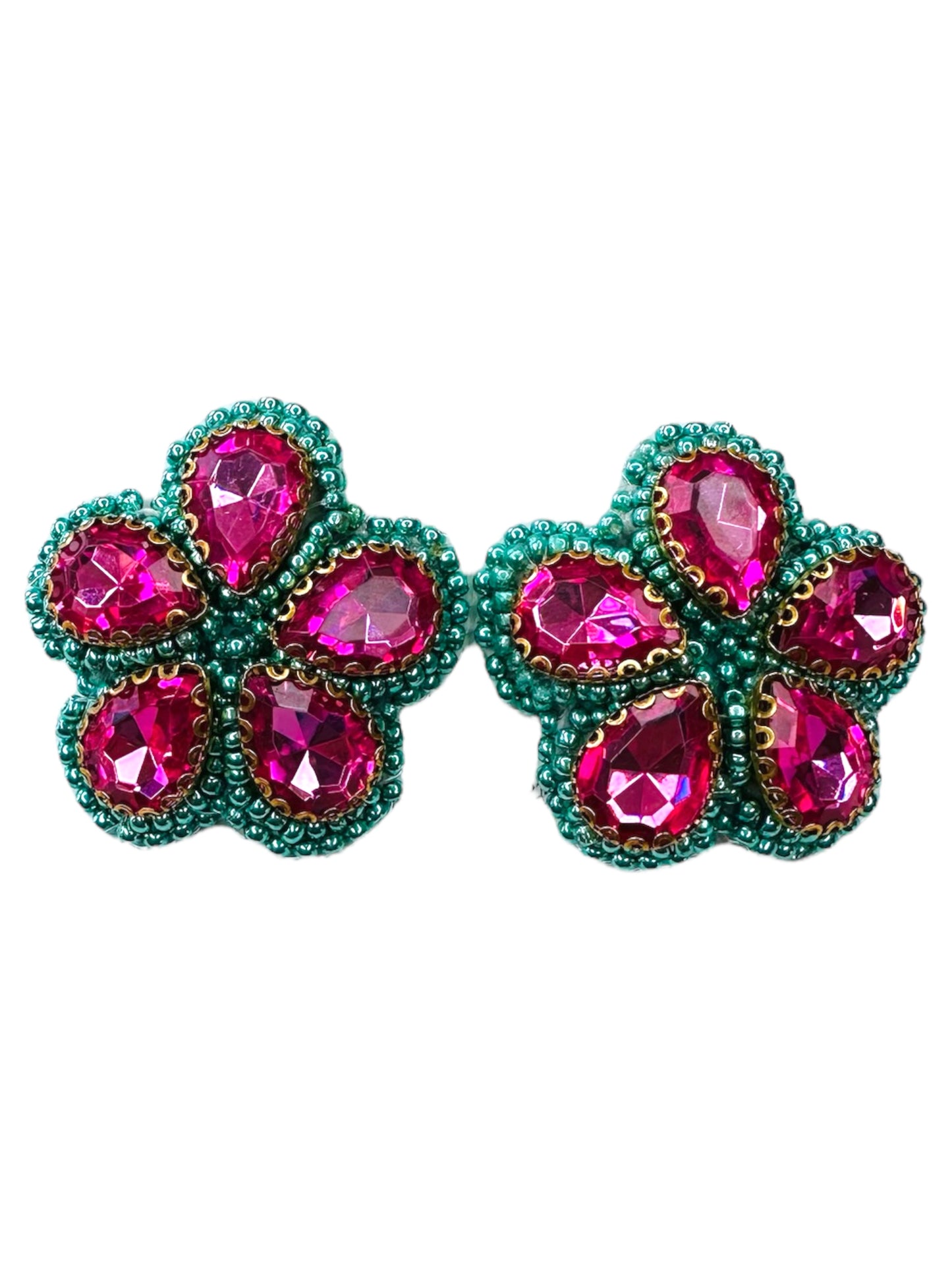 Floral Radiance - Fuchsia