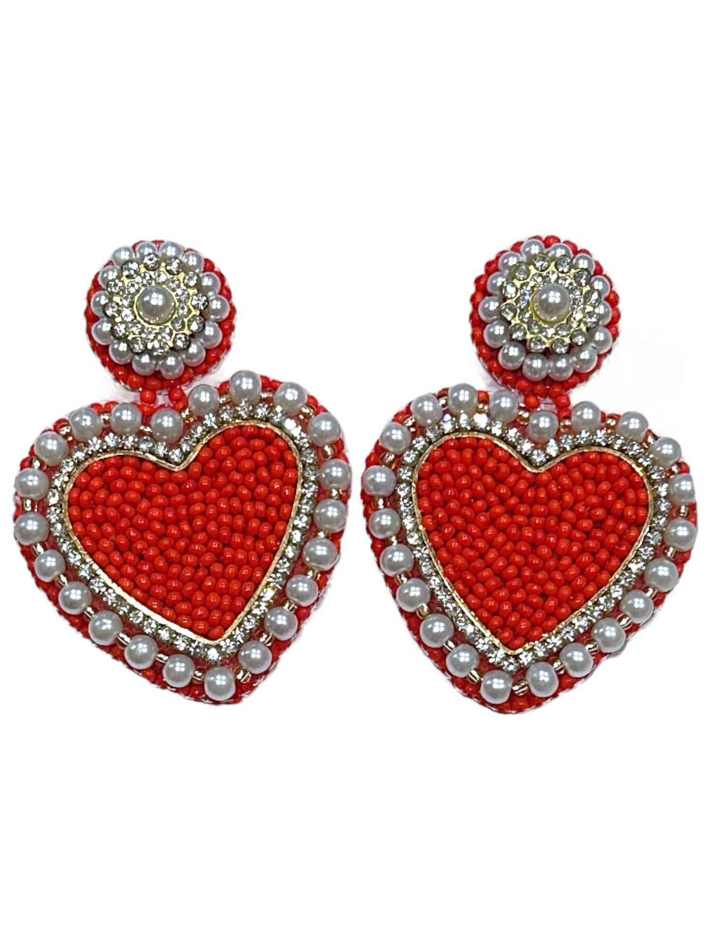 Red Royal Heart Drops