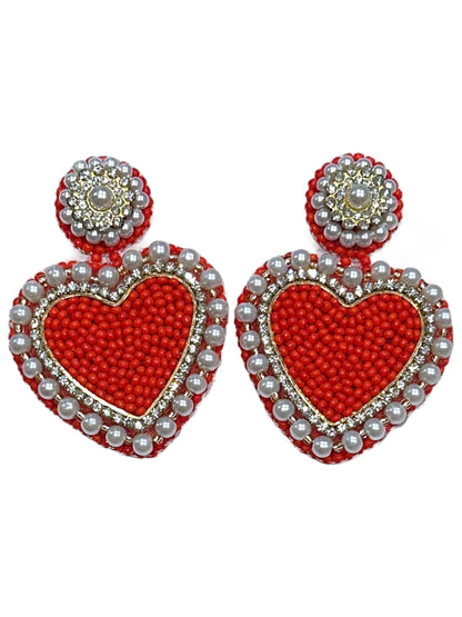 Red Royal Heart Drops