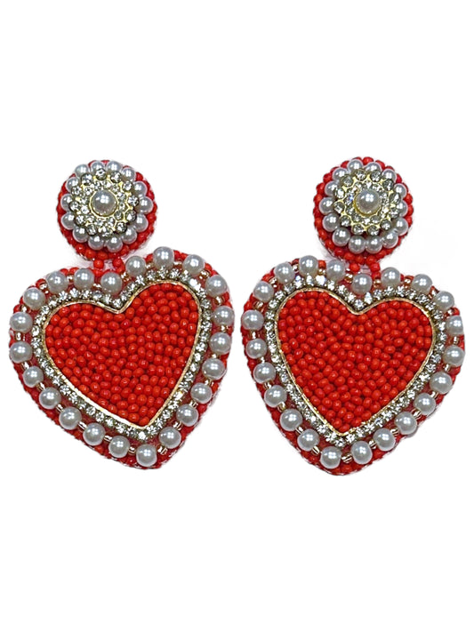 Red Royal Heart Drops