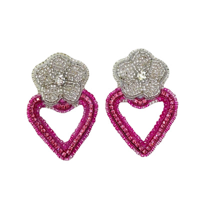 Fuchsia Blossom Heart