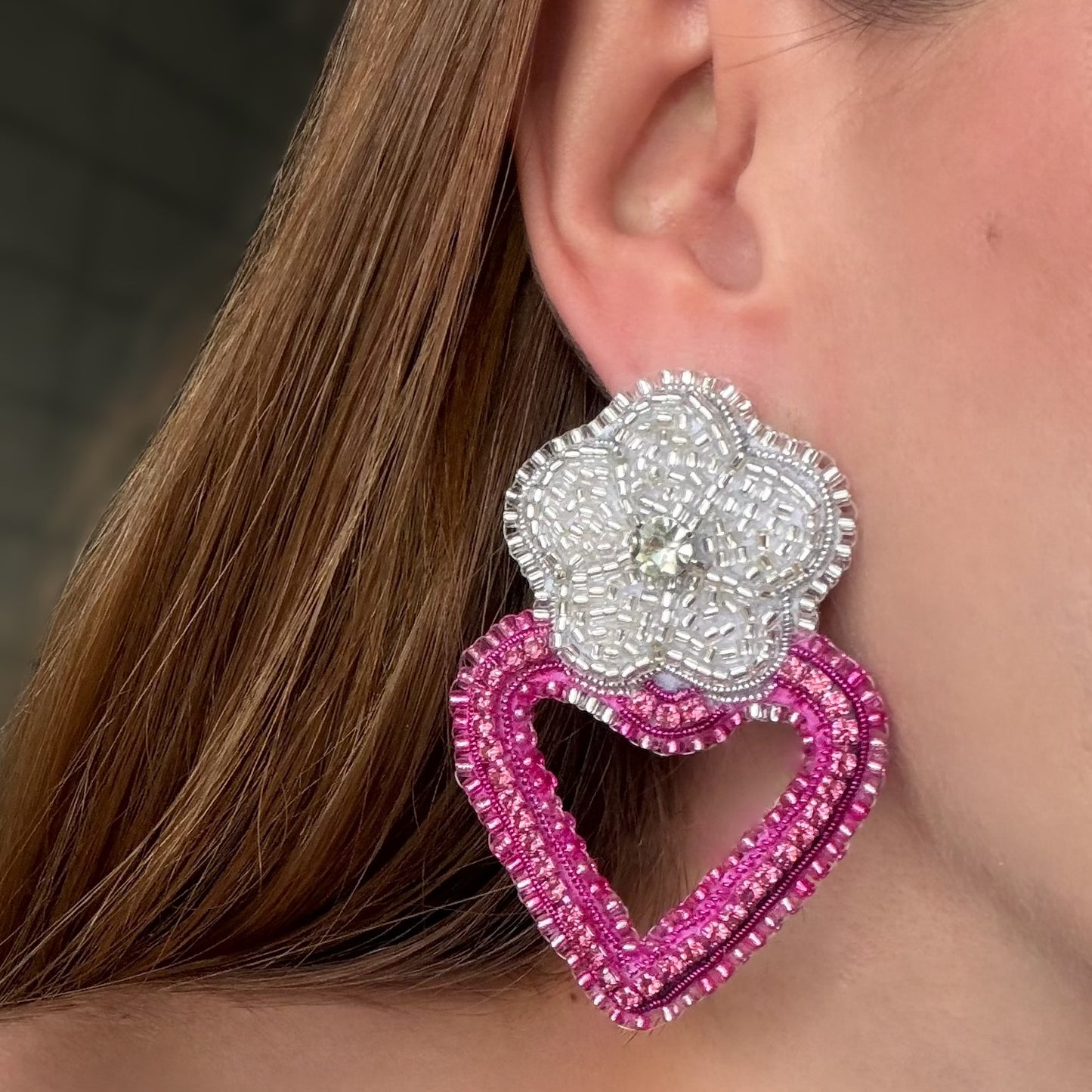 Fuchsia Blossom Heart
