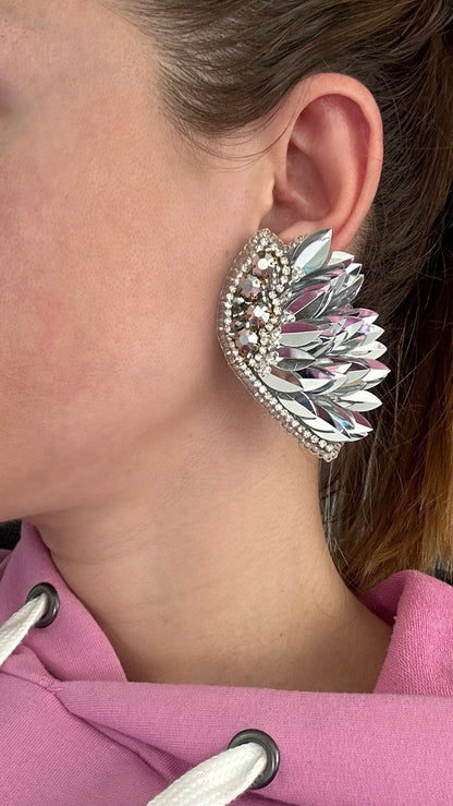 Silver Angel Wings