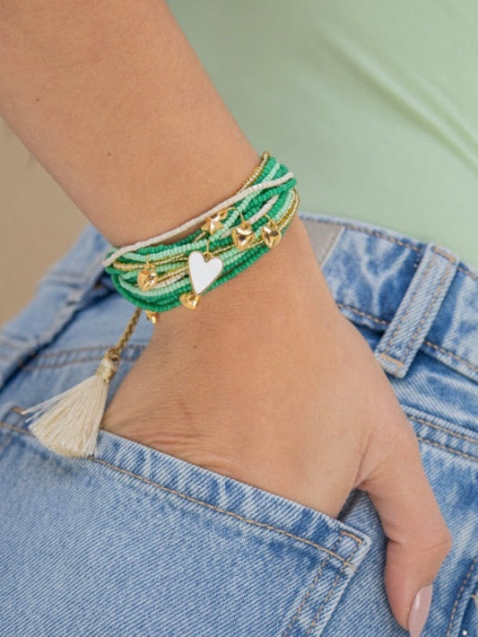 Emerald Love Bracelet
