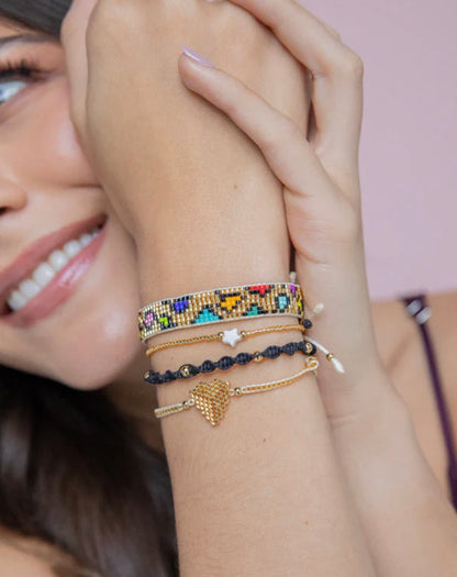 Chic Multicolour Bracelet Set