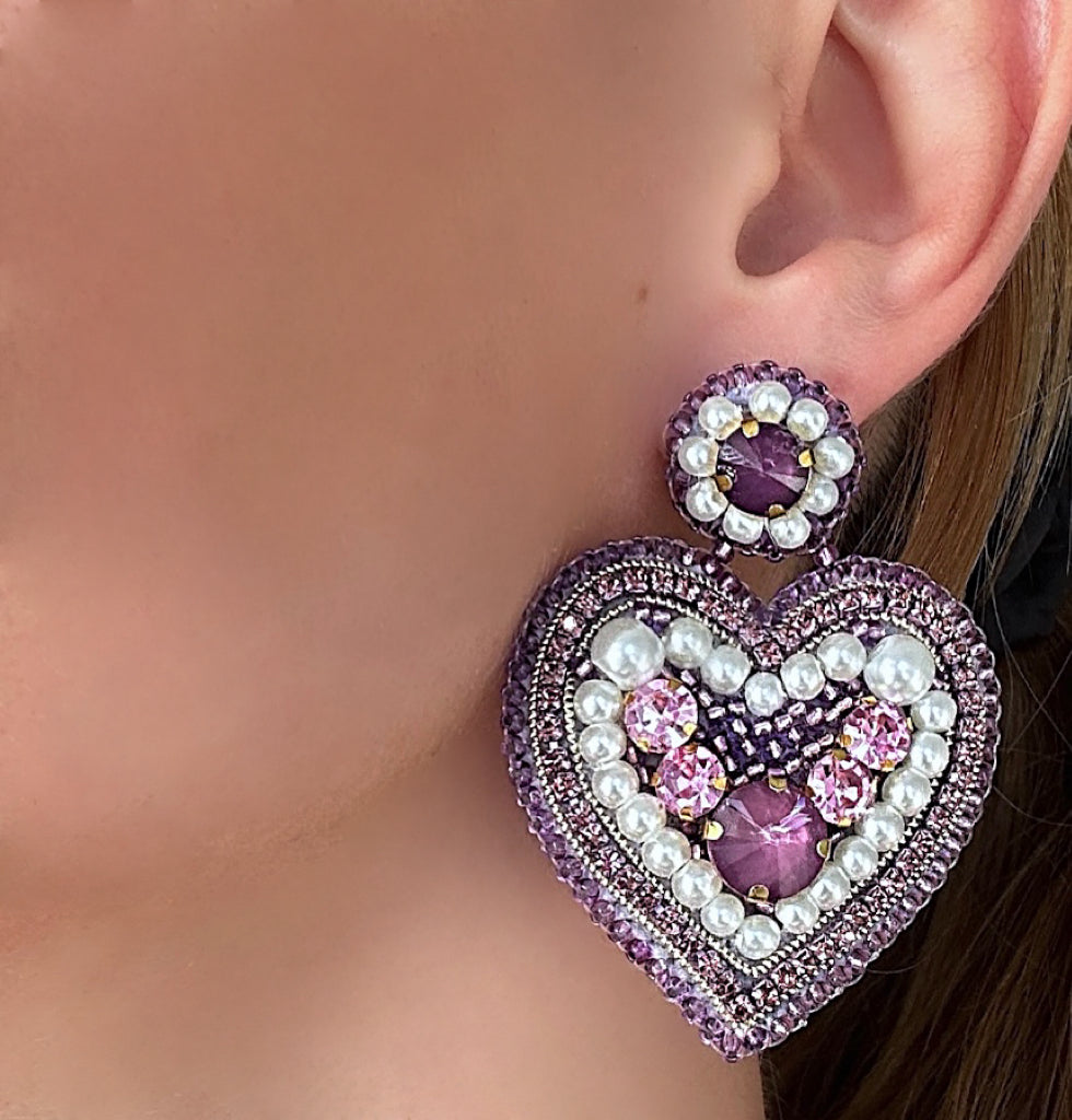 Violet Royal Heart