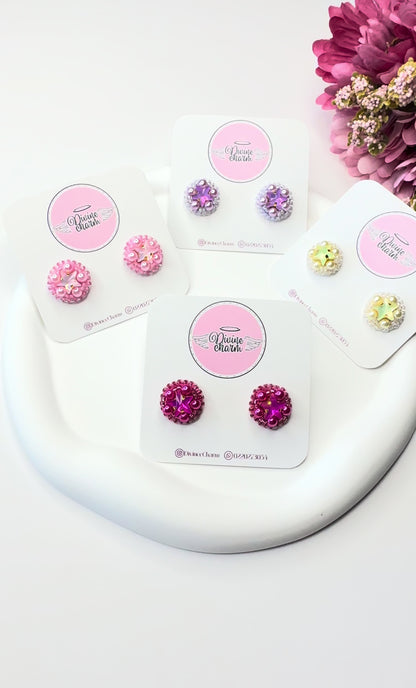 Star Drops - Fuchsia